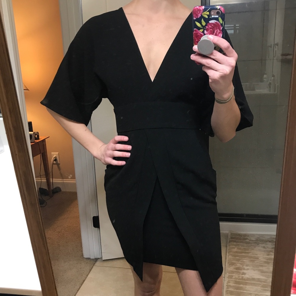 ASOS black dress